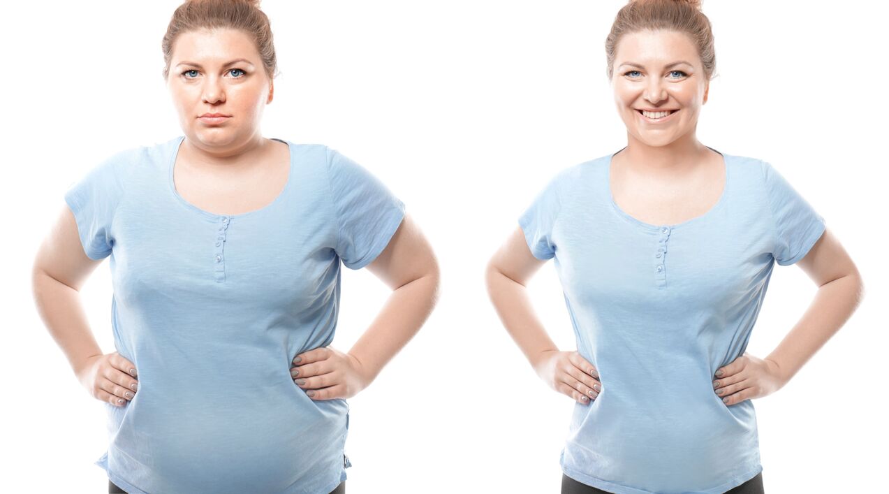 El resultado del uso de bebidas mágicas en la lucha contra kilos extra